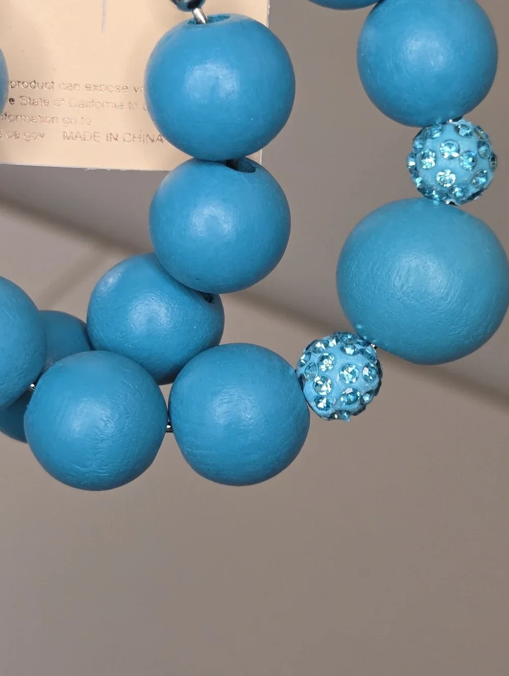 NWT Blossom Turquoise Beaded 3